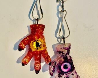 Bootleg Keshi Resin Jewelry Hopping Vampire