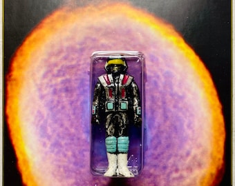 Cosmic Gregg before overdosing triple stack Singularity at 3-Day Galaxy Eggwave Space Rave pretend time bootleg resin art toy AEQEA FakeMade