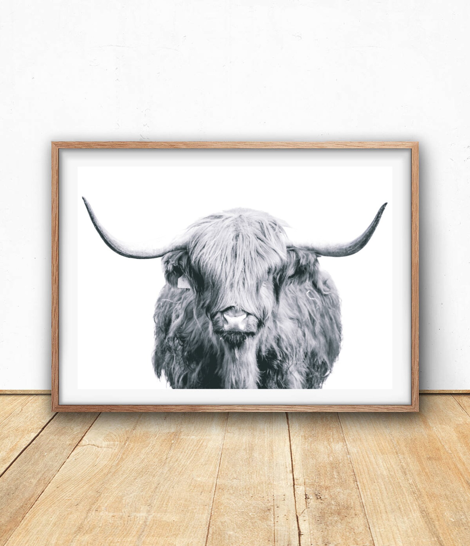 Yak Digital Print Farmhouse Decor Digital Download Digital Etsy