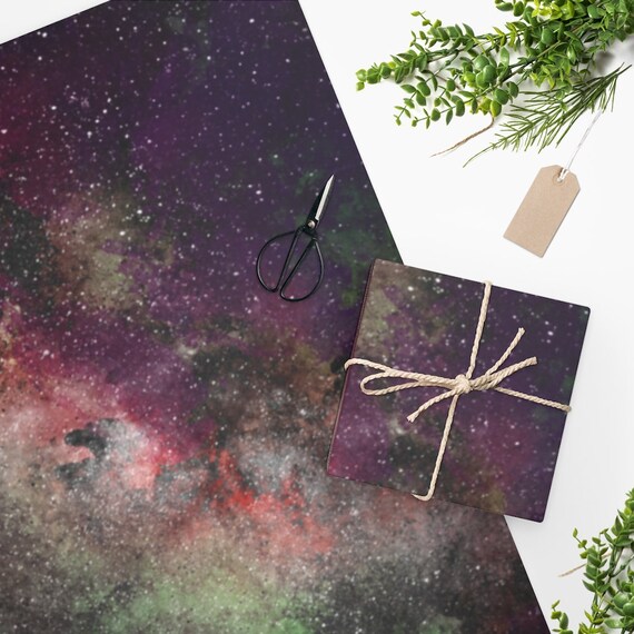 Galactic Captures Milky Way Core Night Sky Stars Wrapping Paper