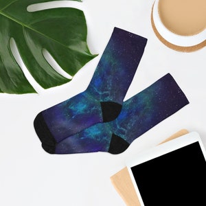 Galactic Captures Space Nebula Socks