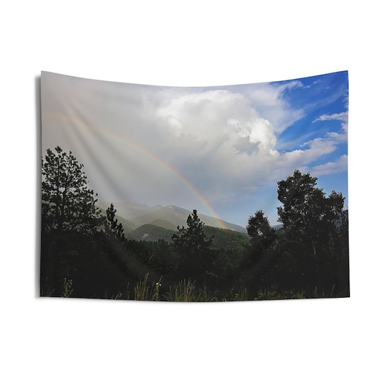 Rainbow Valley Colorado Rocky Mountains Indoor Wall Tapestries, Wall Decor, Home Decor, Wall Hanging