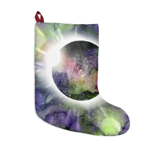 Galactic Captures Cosmic Eclipse Christmas Stockings