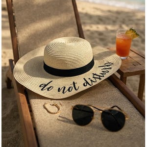 Floppy Do Not Disturb Sun Hat - Etsy display picture 1