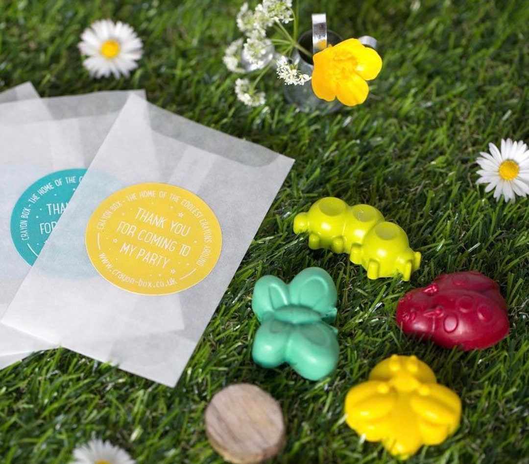 Minibeast Themed Crayons for Party Bags/party Bag Filler Etsy