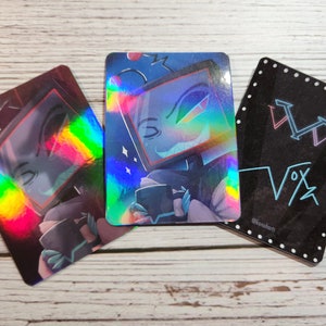 Cartes photo Hazbin Hotel Vox avec mug 2,5 x 3,5