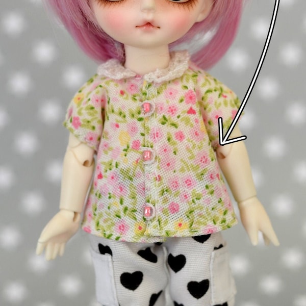 Buttoned Shirt Sewing Pattern (WITH NECKLINE) - Pukifee, LatiYellow, Luts Tiny Delf, and similar