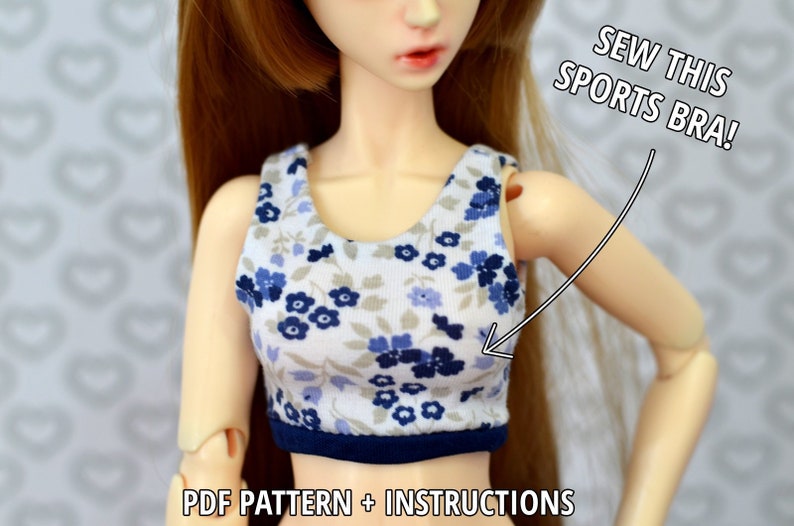 Sports Bra Sewing Pattern Busty Slim Mini Etsy Australia