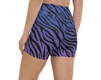 Tiger Print Shorts - Etsy