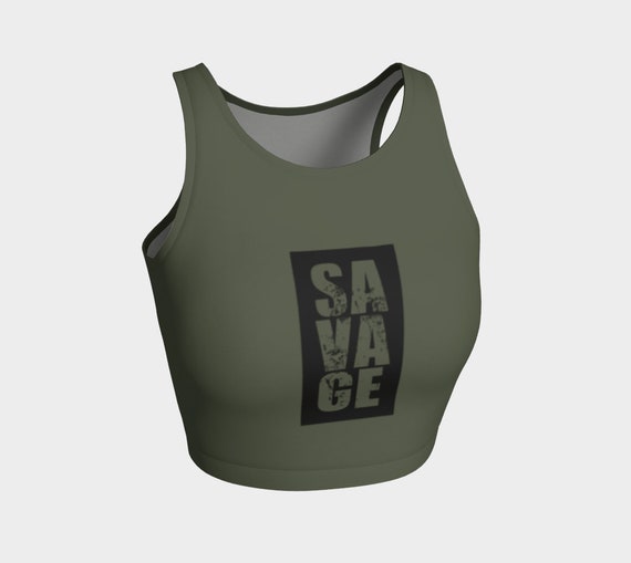 Eco Friendly Gym Workout Crop Top 