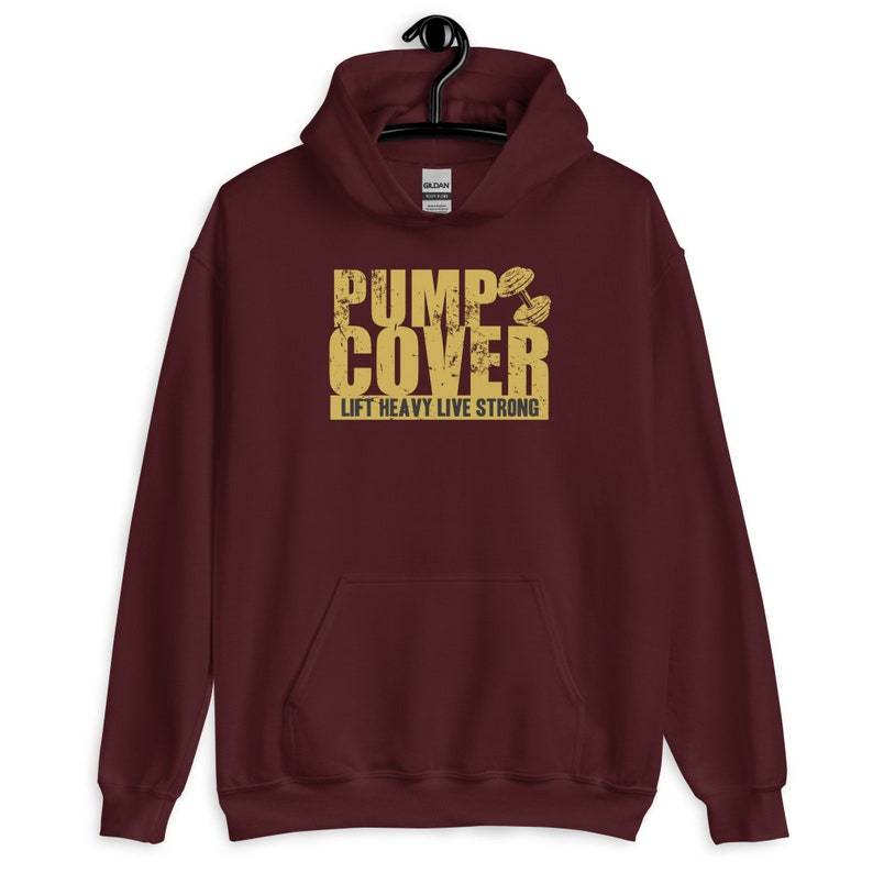 Pump Cover, Lifting Hoodie, Gym Hoodie, Workout Hoodie, Weightlifting