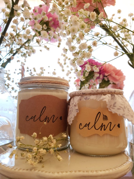 Cath & Kate Candles - Lavender Scent - Etsy