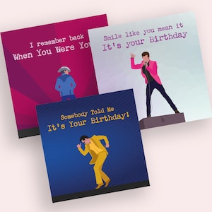 The Killers Birthday Cards | Personalizowane | Brandon Flowers | Karty muzyczne | Karta urodzinowa | Karta okolicznościowa | Wszystkiego najlepszego z okazji urodzin | Zespoły