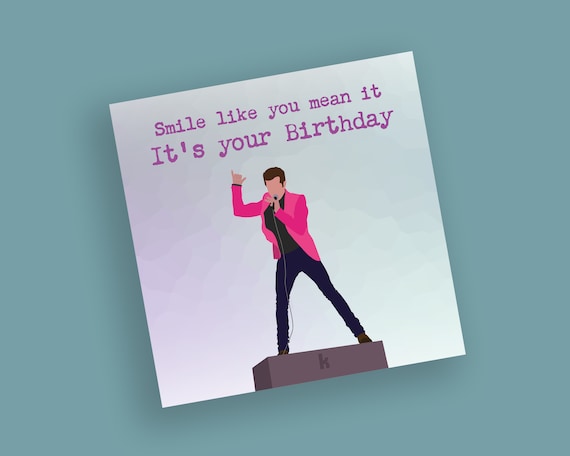I Love The Killers Birthday Card Greeting Card I Love The Killers Birthday Card Greeting Card