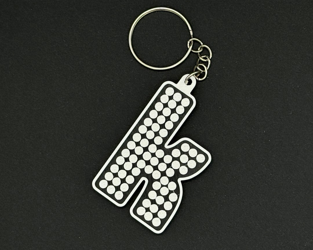 The K the Killers Inspired Keyring the Killers Band Key Chain Etsy