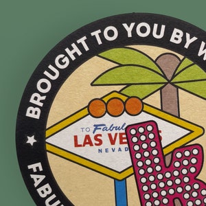The Killers bierviltjes/onderzetters, gemaakt door Fabulous Las Vegas Nevada | Brandonbloemen | Slachtoffers | Koopwaar