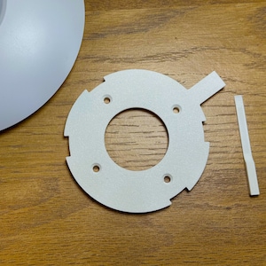 Unifi Uap-Ac-LR, Uap-Ac-Lite Ubiquiti Wifi Access Point Mounting Plate, Wall or Ceiling Mount, 3D Printed Replacement