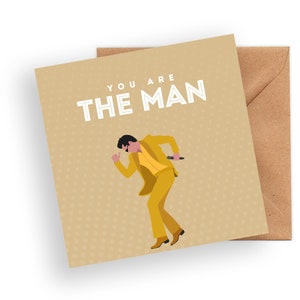 The Killers You Are The Man Card / Personalizado / Brandon Flowers / Tarjetas de música / Tarjeta de cumpleaños / Día del Padre / Tarjeta de felicitación / Víctimas