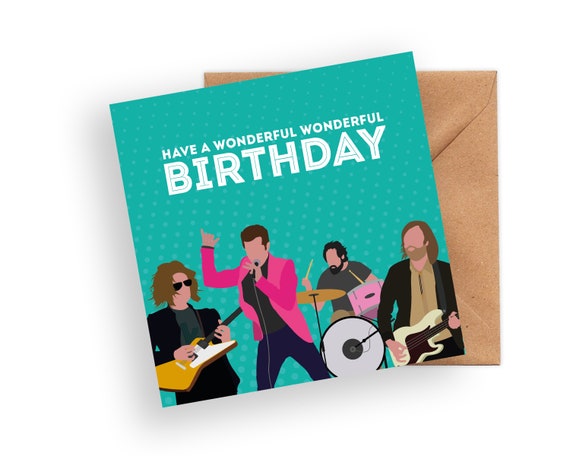 I Love The Killers Birthday Card Greeting Card I Love The Killers Birthday Card Greeting Card