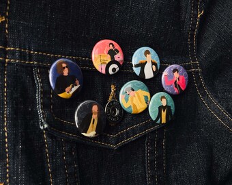 The Band Bundle (7 Pack) - 25mm Button Badges - Inspired by The Killers | Pin Badges | Bands | Music | The Killers | Brandon Flowers