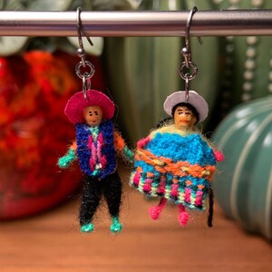 Peruvian Inca Worry Doll Earrings - Etsy Hong Kong