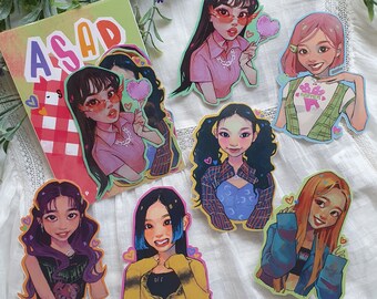 Kpop ASAP sticker pack