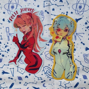 Eva Rei Asuka stickers