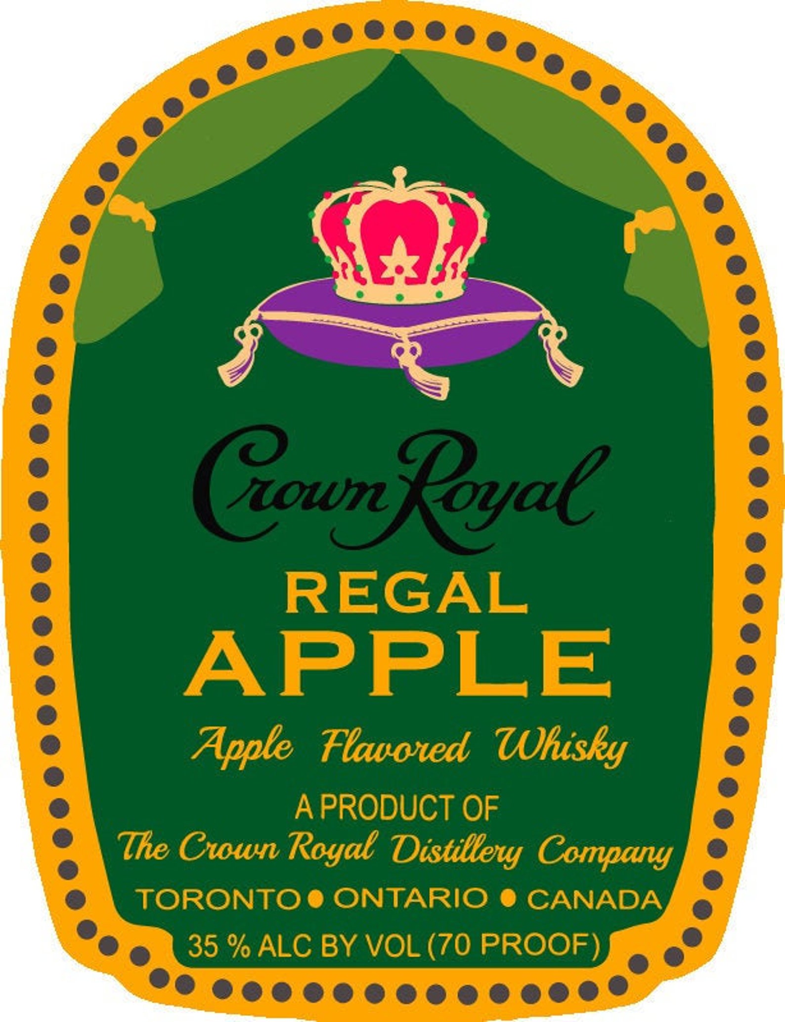 Apple Crown Royal PNG Etsy