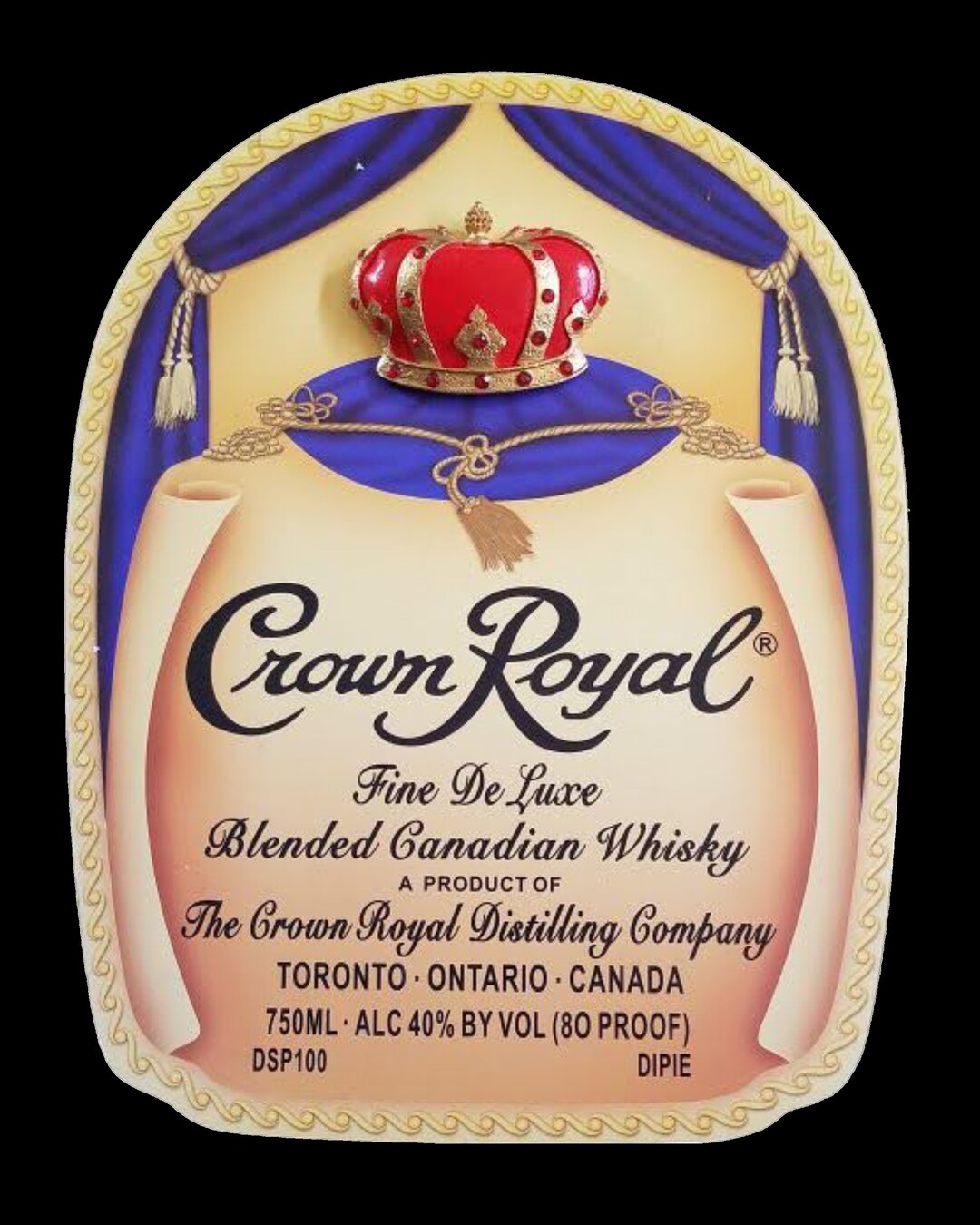 The Free Printable Crown Royal Label Svg You'Ve Been Waiting For - 2pp41md