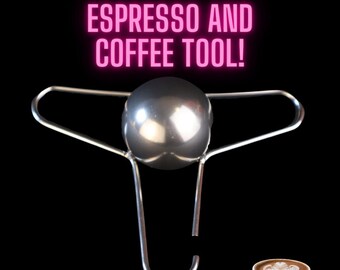 Coffee Alive Enhance espresso and coffee Flavor Retention Blanching Tool - Stainless Steel Ball for Brewing baristas coffee lovers