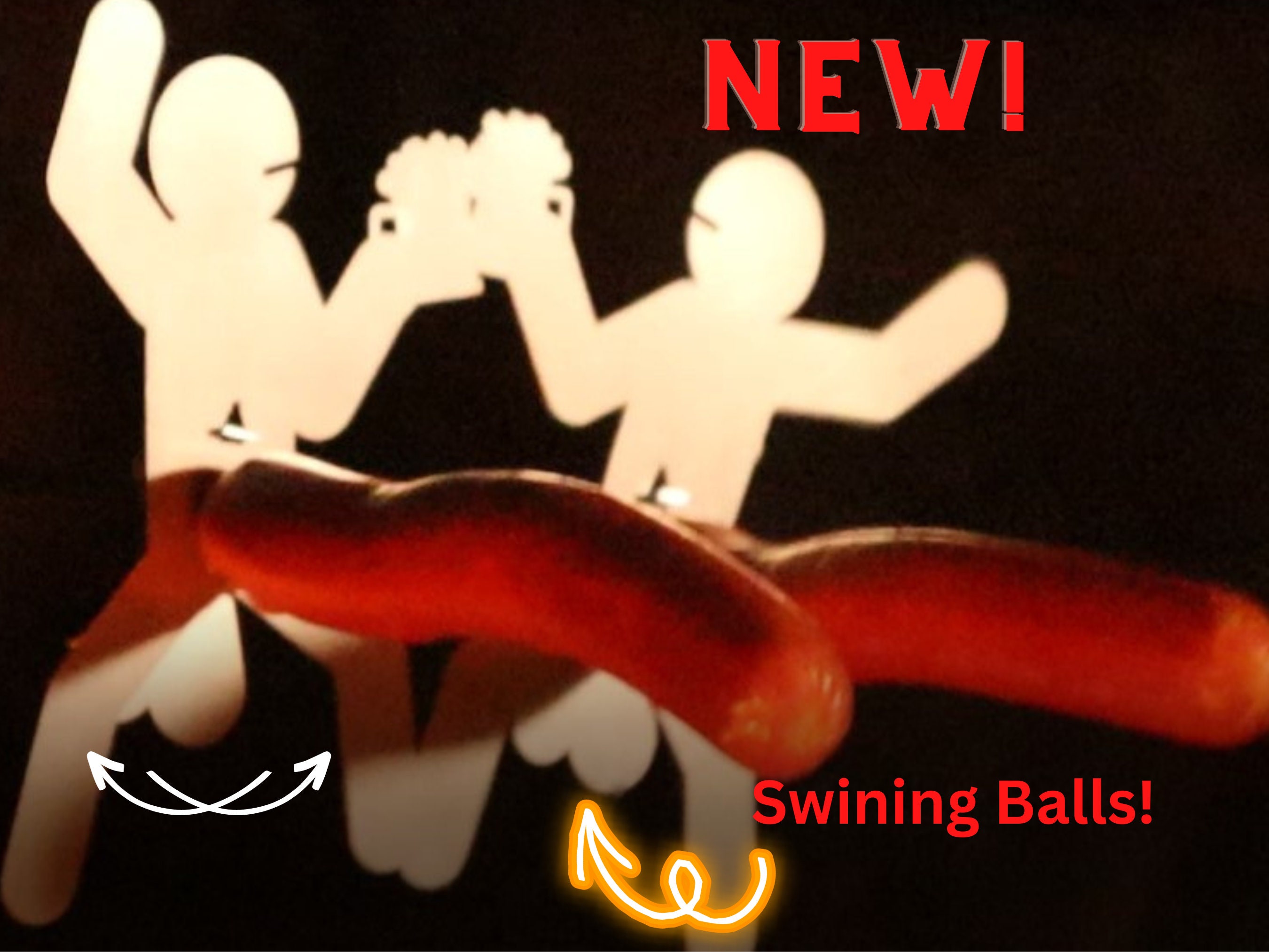 Swinging Balls Roasting Sticks by Toms RiDICKulous Things