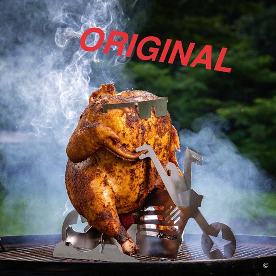 daiーmachineさま用【美品】charge bikes COOKER24” Motorcycle Beer Can Chicken Stand, BBQ Grill Oven, Fathers Day