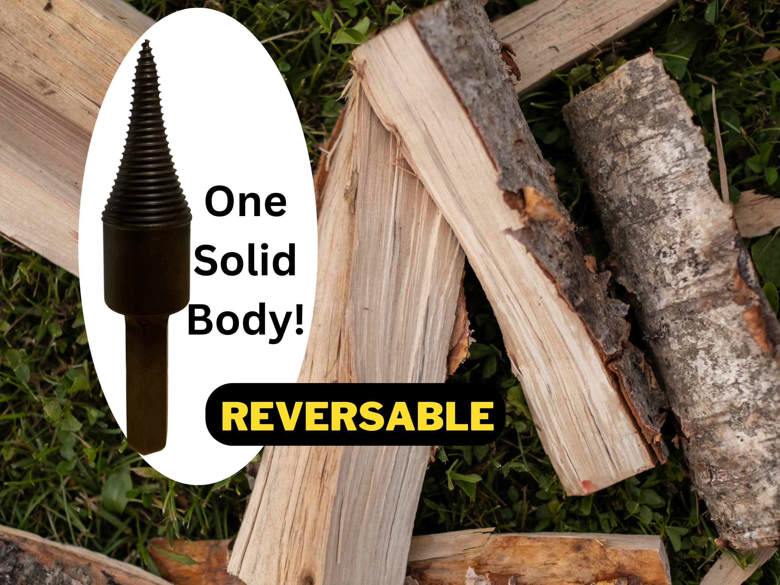 Screw Wood Splitter by Toms RiDICKulous Things