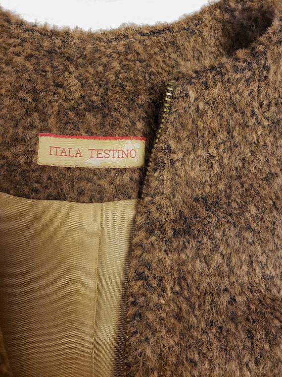 Itala Testino Designer Vest - Suri Alpaca/Wool - image 4