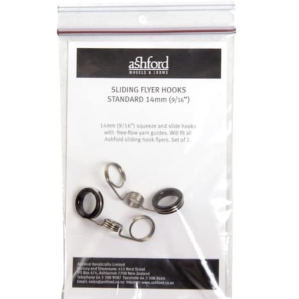 Ashford Sliding Flyer Yarn Guides - Regular and Jumbo sizes