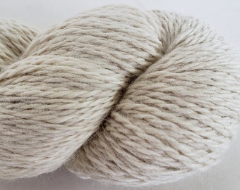 Homegrown Alpaca Yarn - 2-ply Fine Sport - Cream