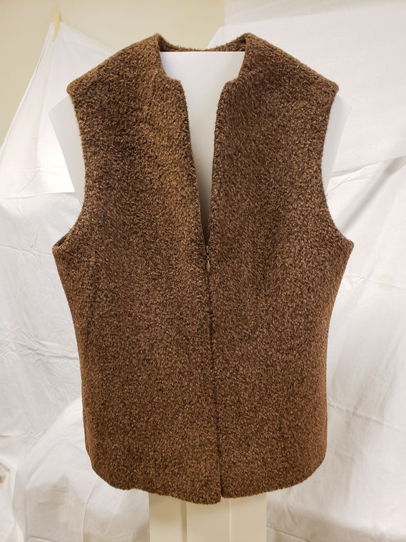 Itala Testino Designer Vest - Suri Alpaca/Wool - image 3