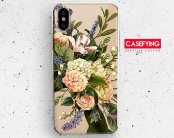 Bouquet of flowers , print for flowers Iphone 5 flowers art S10 case floral pattern floral art iphone xr Bouquet Note 10 Case