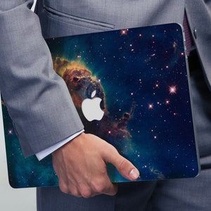 Space galaxy print double sided proterctive case MacBook Pro 13 Gift for him mac pro cases 13 inch MacBook pro Air Case pro 13 inch case image 3