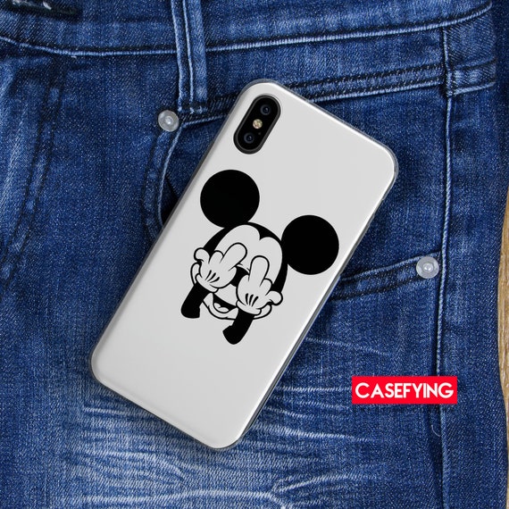 Mickey Mouse Fuck Print For Mickey Mouse Iphone5 Disney Gift Etsy Singapore