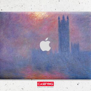 Landscape castle on the sunset art print double sided protective macbook case Macbook Air 11 case Macbook Pro 15 2017 Macbook air cover