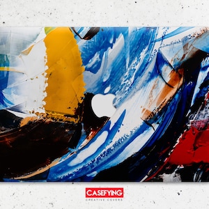 Oil brush strokes macbook pro 13 case macbook 16 pro m1 macbook 14 pro m1 new macbook air m2 painter macbook case paint strokes mac