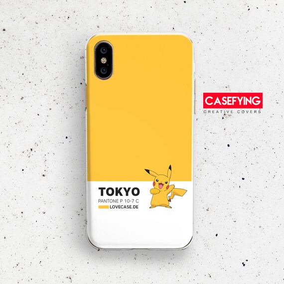 Pokemon Pikachu Print For Cartoon Phonecase Pokemons Iphone Etsy Singapore