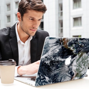 Earth from space  hard plastic case for all MacBook models