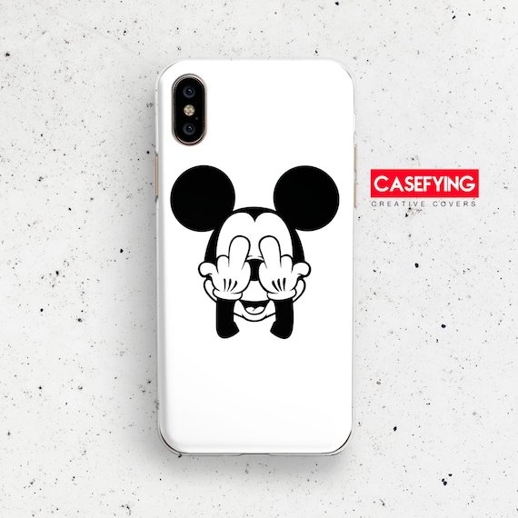 Mickey Mouse Fuck Print For Mickey Mouse Iphone5 Disney Gift Etsy Singapore