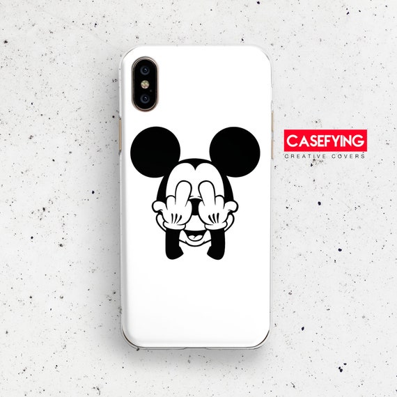 Mickey Mouse Fuck Print For Mickey Mouse Iphone5 Disney Gift Etsy Singapore