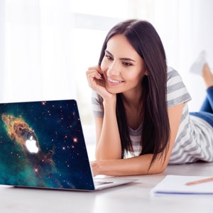 Space galaxy print double sided proterctive case MacBook Pro 13 Gift for him mac pro cases 13 inch MacBook pro Air Case pro 13 inch case image 2