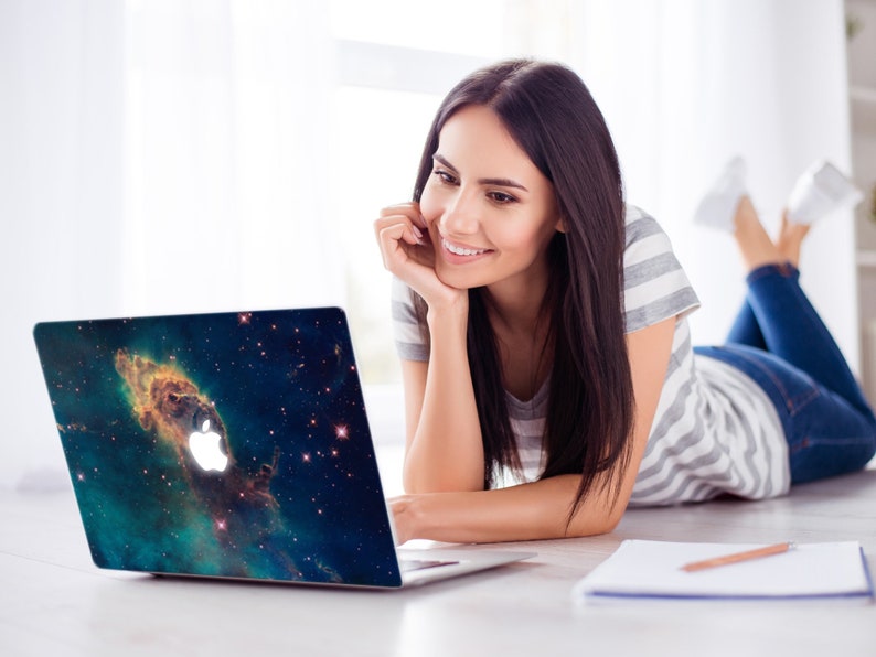 Space galaxy print double sided proterctive case MacBook Pro 13 Gift for him mac pro cases 13 inch MacBook pro Air Case pro 13 inch case image 2