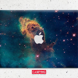 Space galaxy print double sided proterctive case MacBook Pro 13 Gift for him mac pro cases 13 inch MacBook pro Air Case pro 13 inch case image 1