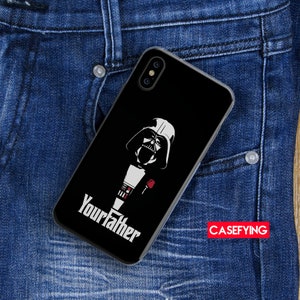Dart Wader cool art , print for  starwars xs max creative art 12 case godfather iphone xs dart weider iphone 7 dart wader phonecase